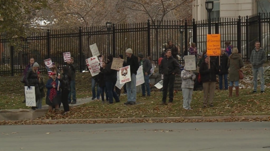 Protest Follows Utah Mask Mandate