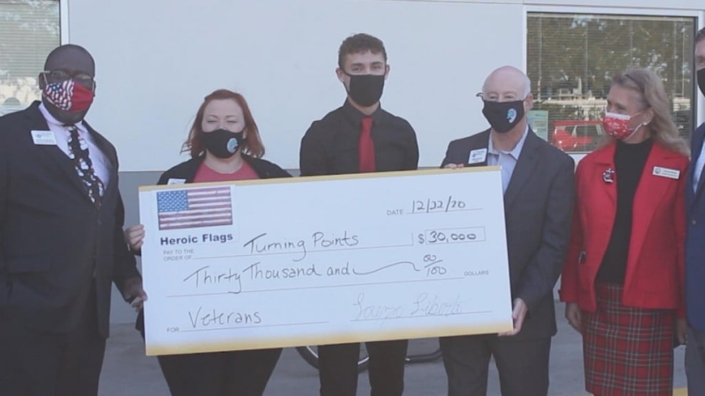 Teen Raises $30,000 For Homeless Vets