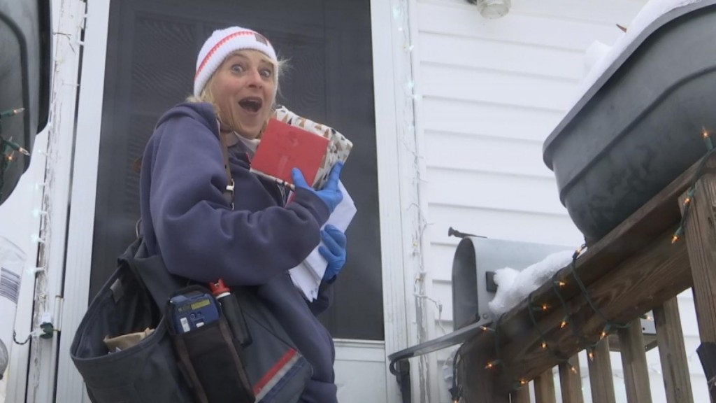 Mail Carrier Treated To "12 Days Of Christmas"