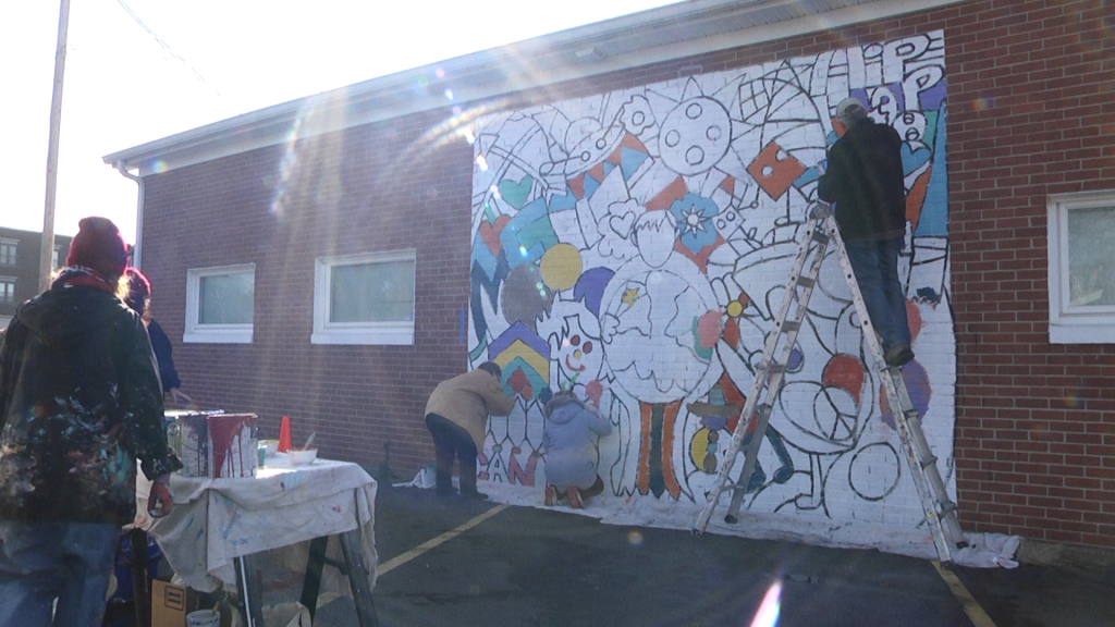 Buddy House Mural