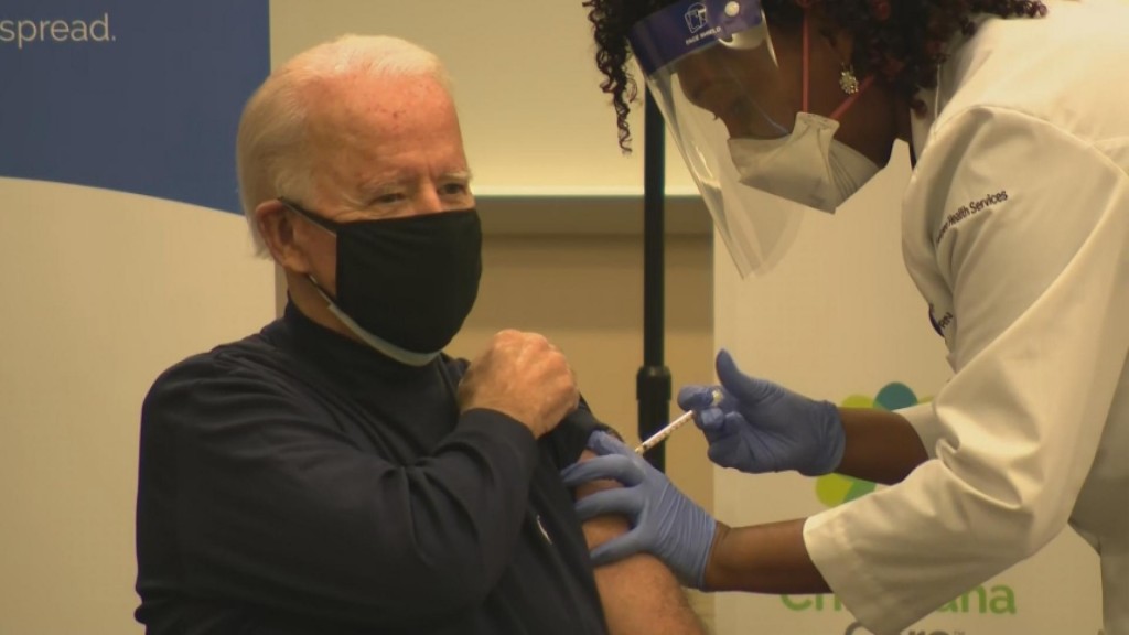 Biden Receives Coronavirus Vaccine