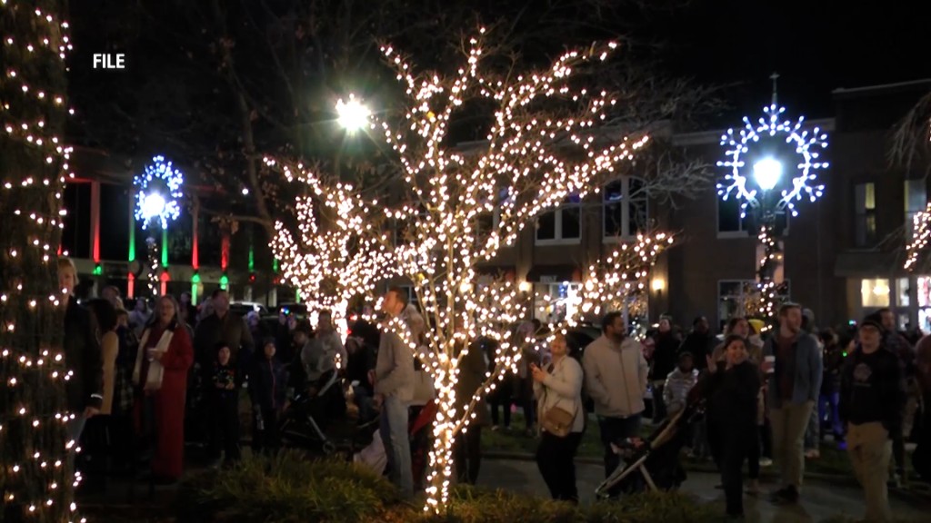 Downtown Lights Up