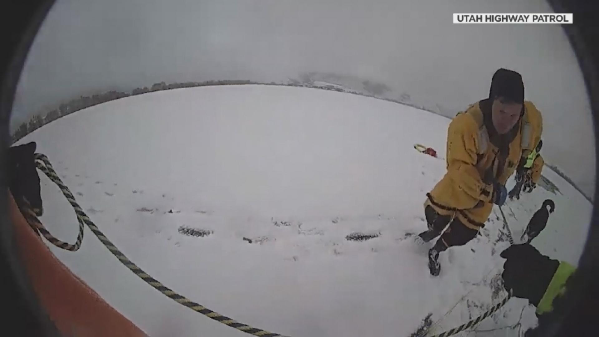 Body Camera Captures Icy Rescue - WNKY News 40 Television