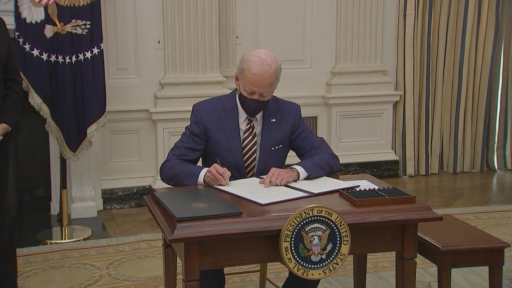 Biden Puts Focus On Pandemic's Economic Impact
