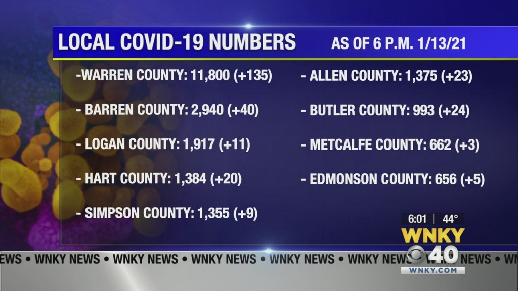 Coronavirus Numbers 1 13 21
