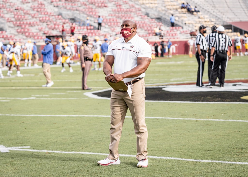 Carlos Locklyn 2020 Fsu Pitt By Kyle Pulek