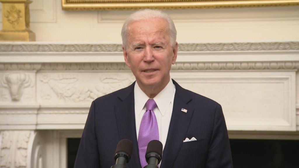 Biden: "help Is On The Way"