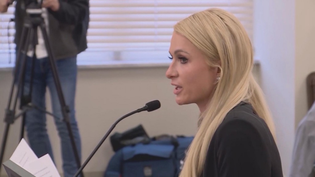 Paris Hilton Campaigns Against "youth Center" Abuses