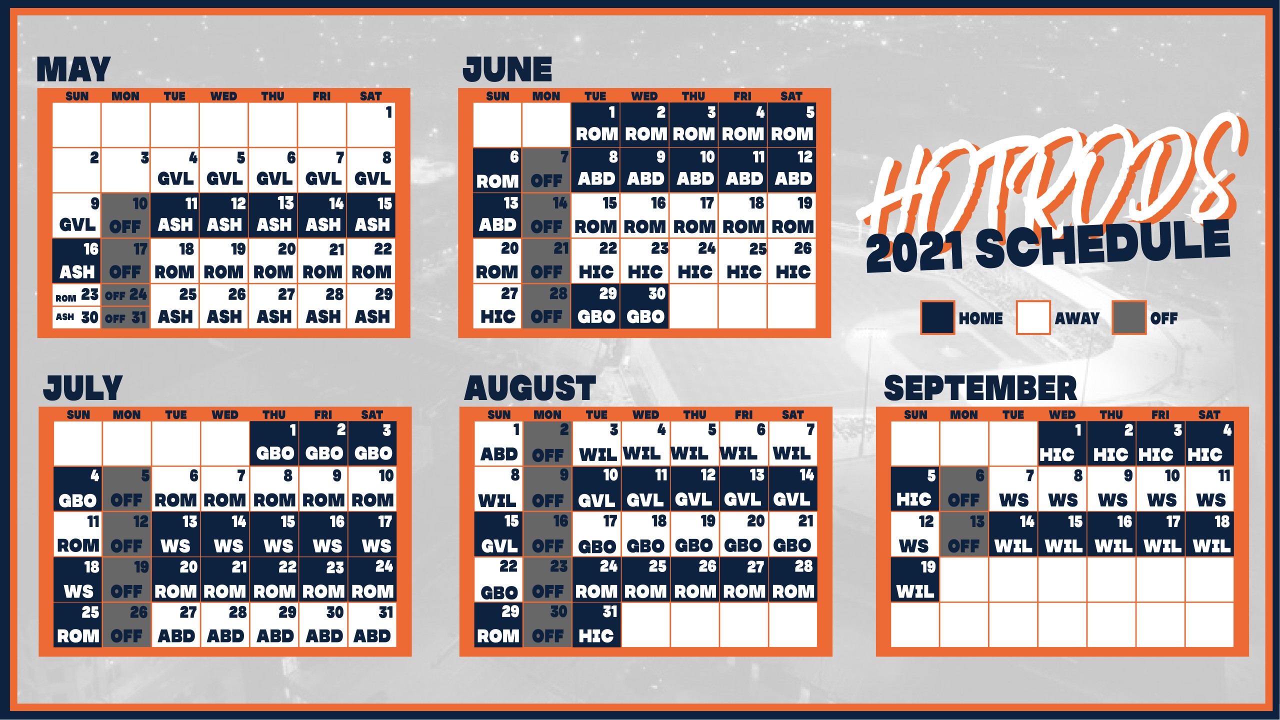 Bowling Green Hot Rods Release 2021 Schedule WNKY News 40 Television