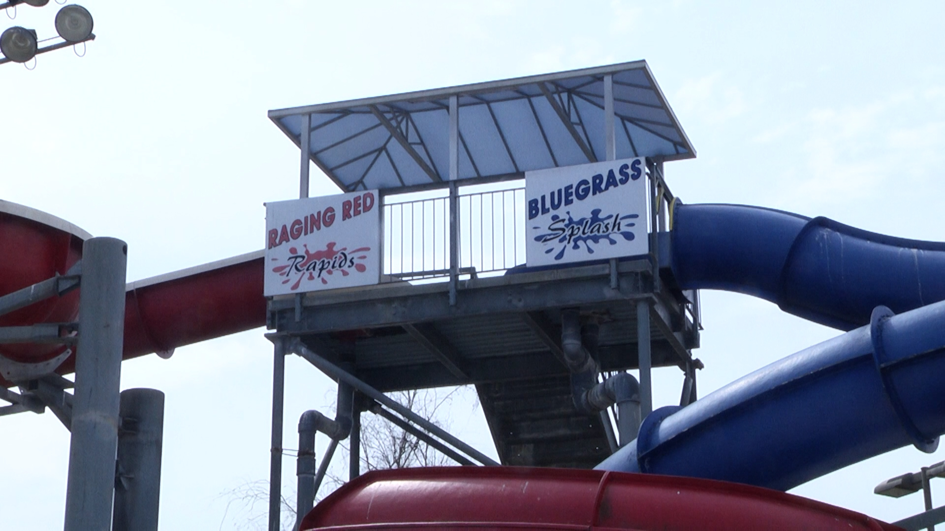 BGPR announcing Russell Sims Aquatic Center will be opening for the