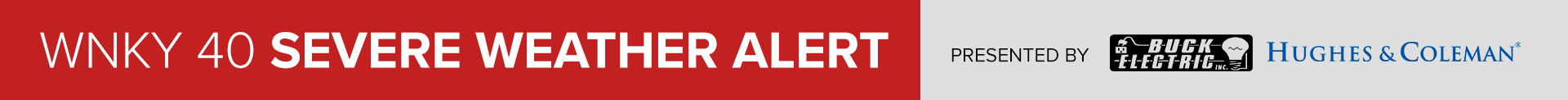 Weather Alert Sponsor Bar 2