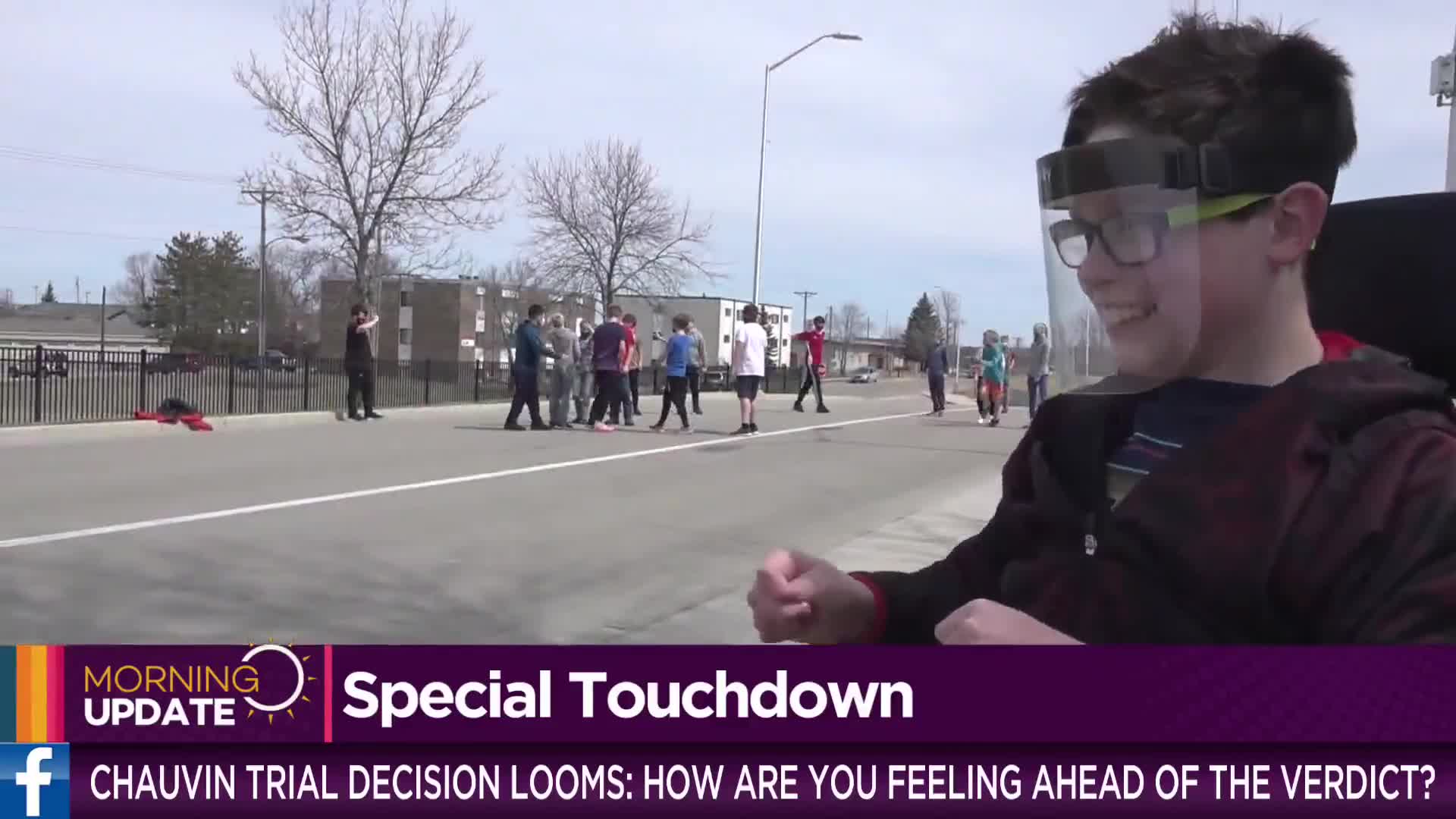 Young Student With Cerebral Palsy Making A Football Play Goes Viral In ...