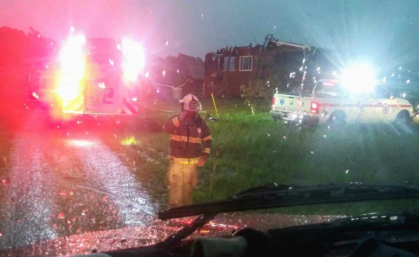 Lightning strikes home in Butler County - WNKY News 40 Television