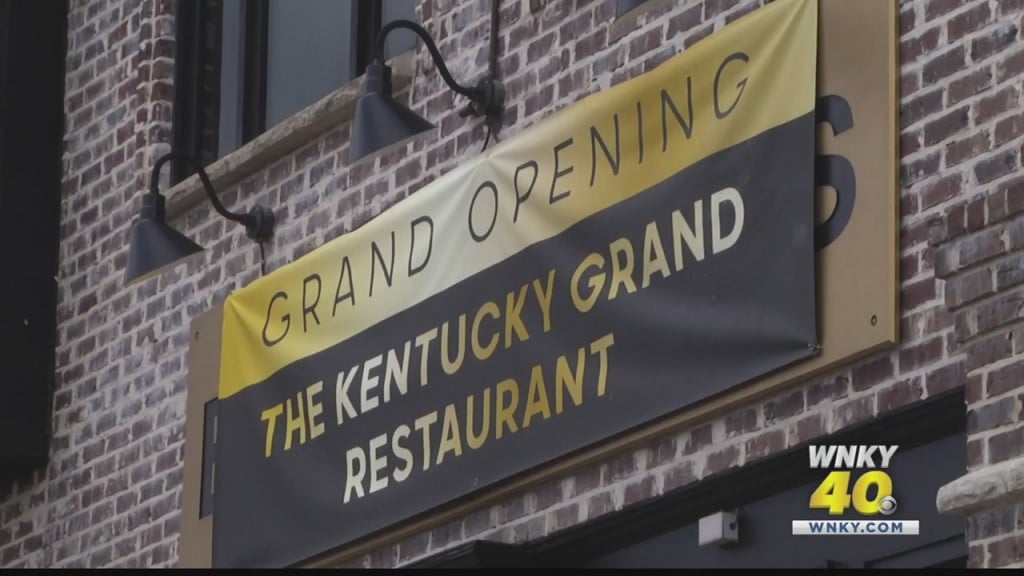 Kentucky Grand Hotel Held Ribbon Cutting For Their Restaraunt