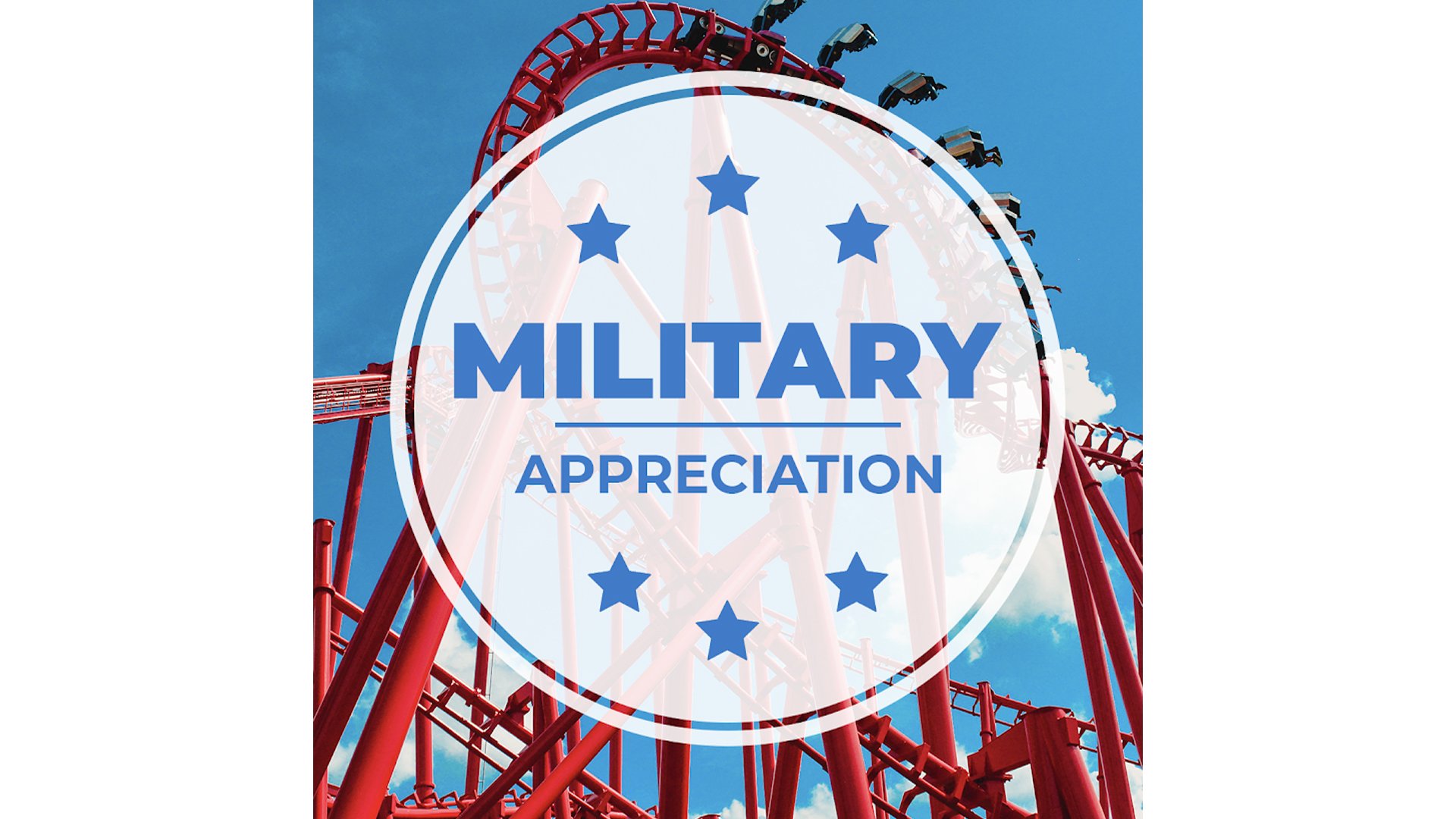 Kentucky Kingdom is recognizing military personnel and their families