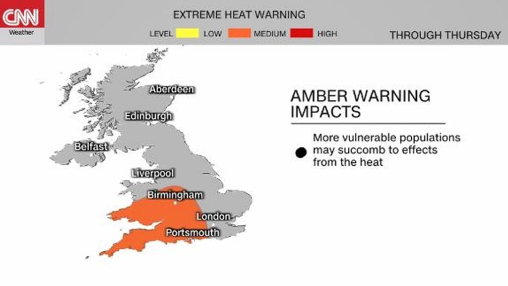 Uk Extreme Heat Warning