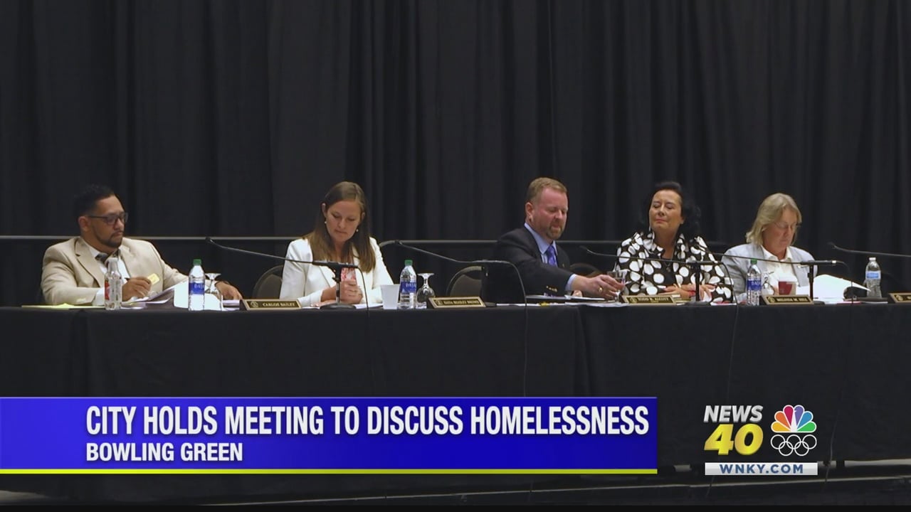 Bowling Green City Commission Holds Homelessness Meeting - WNKY News 40 ...