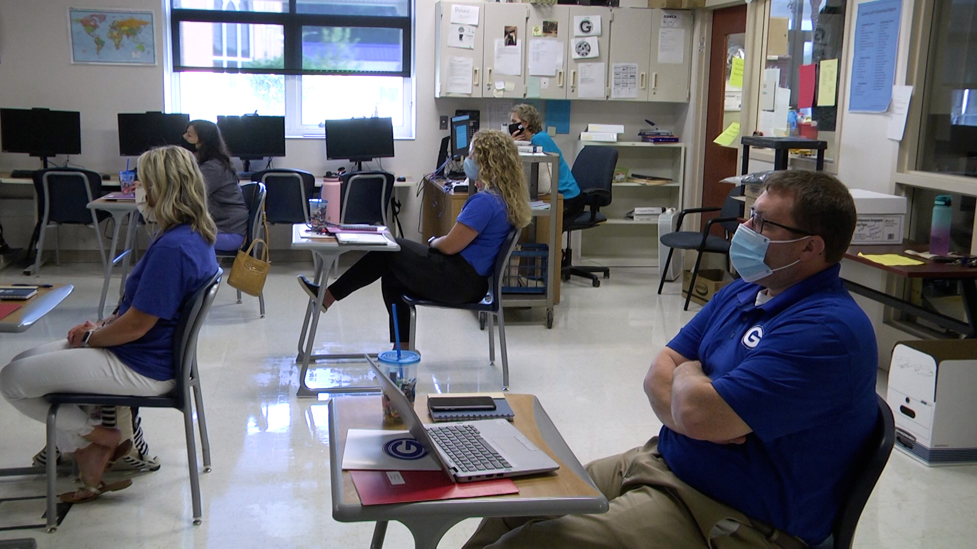 New teachers get prepared for school year at Glasgow High School