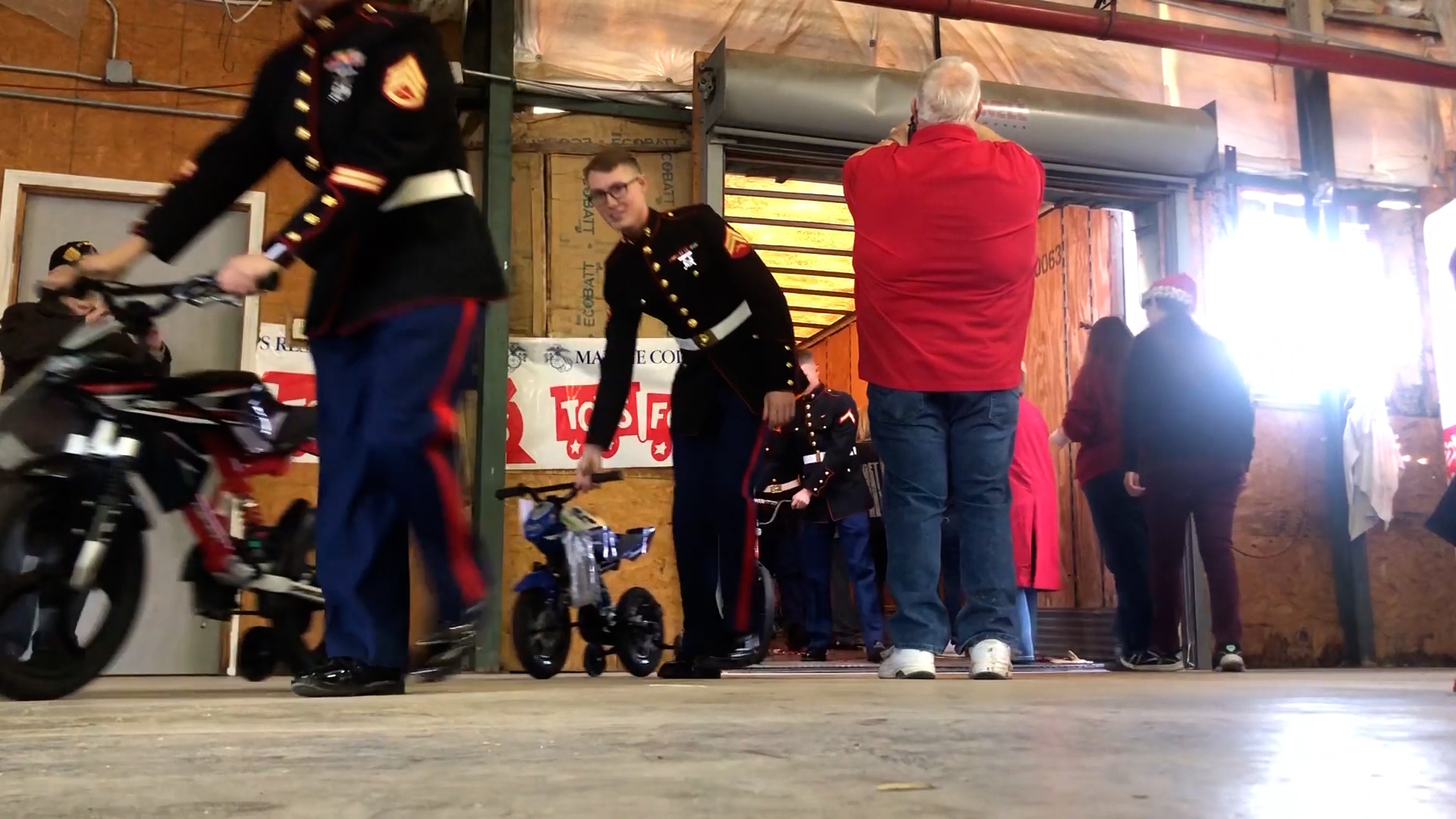 Sunrise Spotlight Toys for Tots Motorcycle Run WNKY News 40 Television