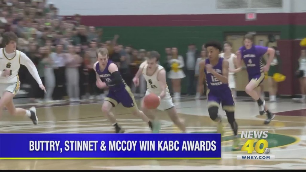 Buttry, Stinnet & Mccoy Win State Awards For 4th Region Play