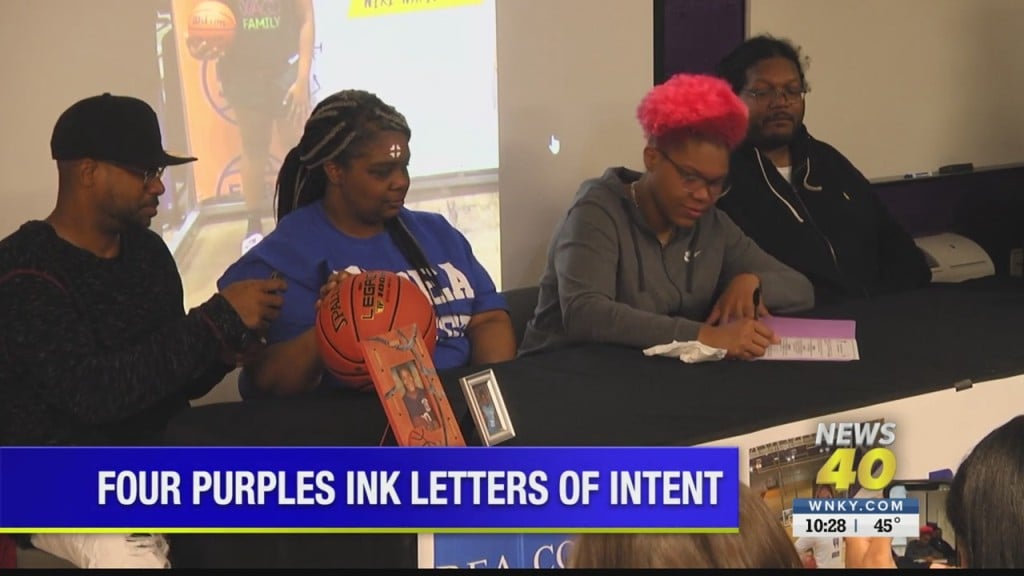Four Purples Ink Letters Of Intent