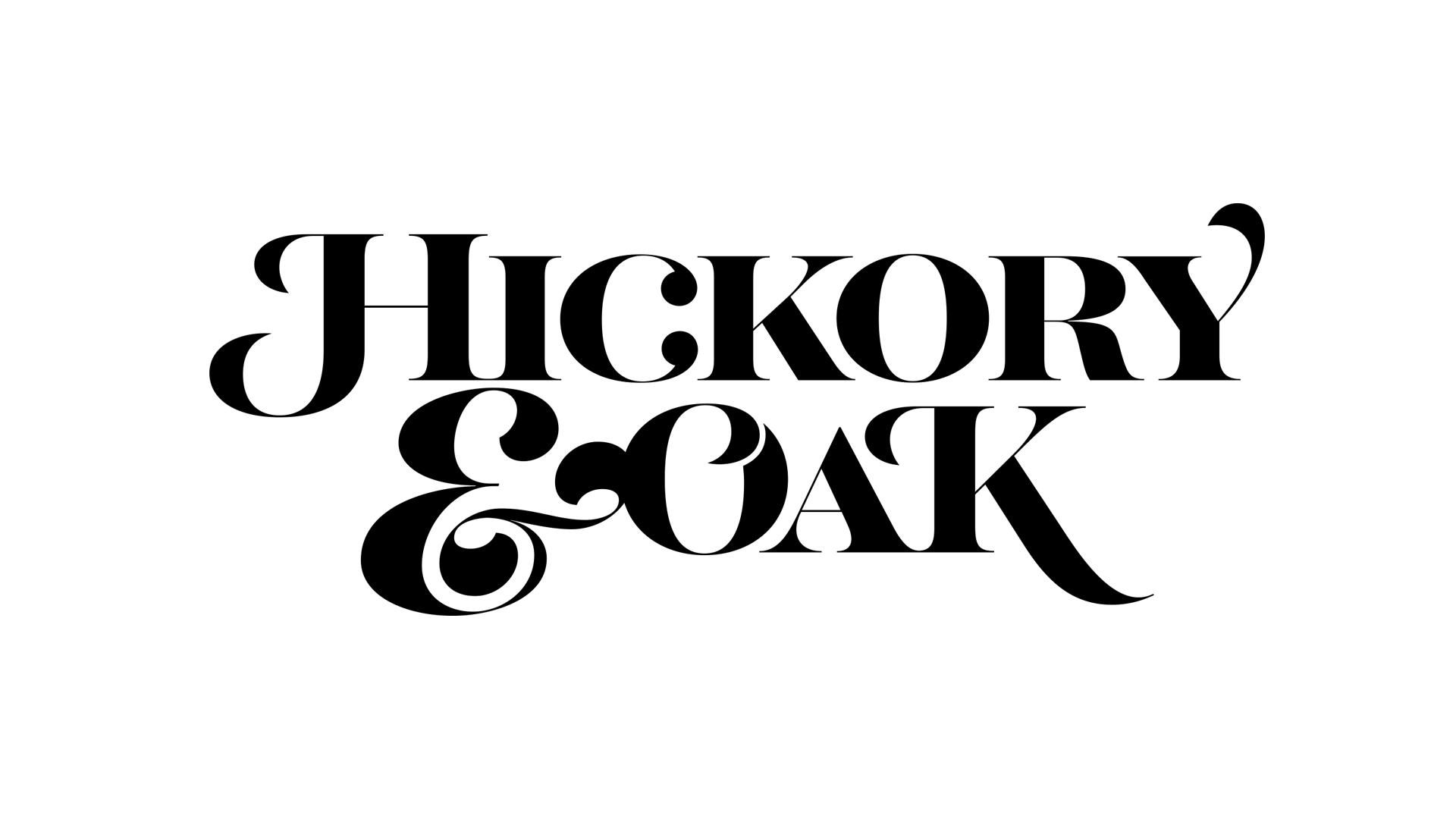 Hickory And Oak