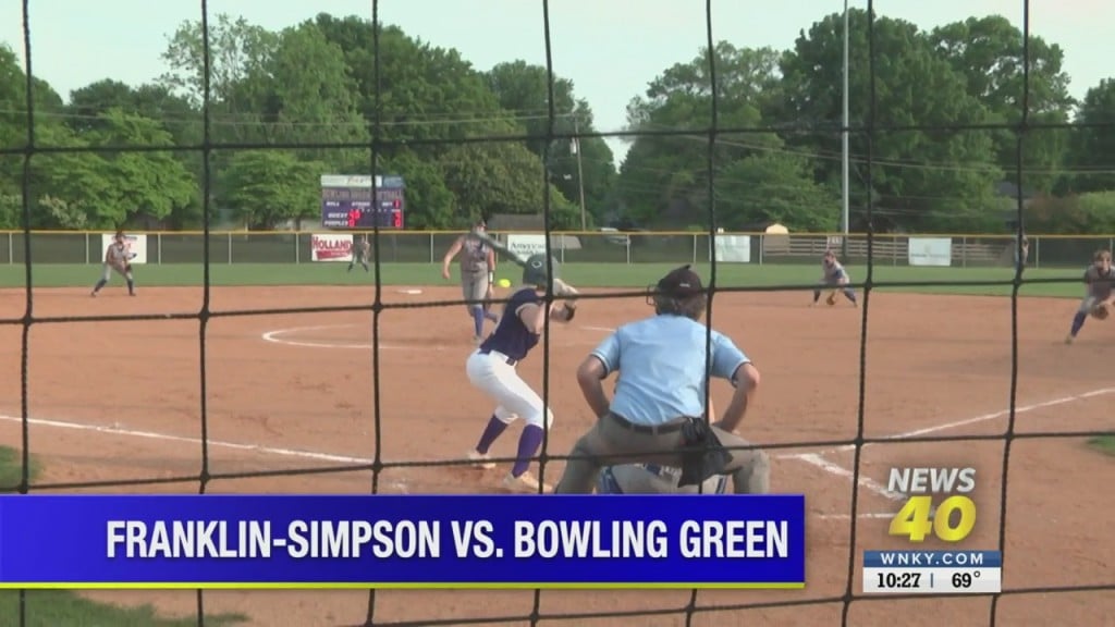 Franklin Simpson Claws Past Bowling Green In Softball