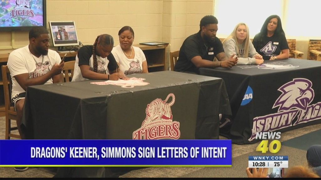 Warren Central's Keener, Simmons Sign Letters Of Intent