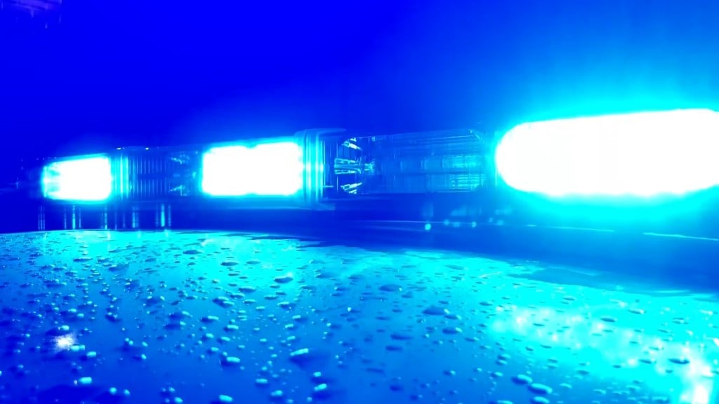 Police Blue Lights Still 1