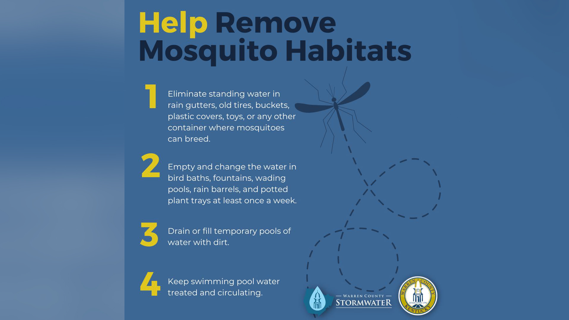 Prevent Mosquito Breeding Grounds During Humid Seasons WNKY News 40 