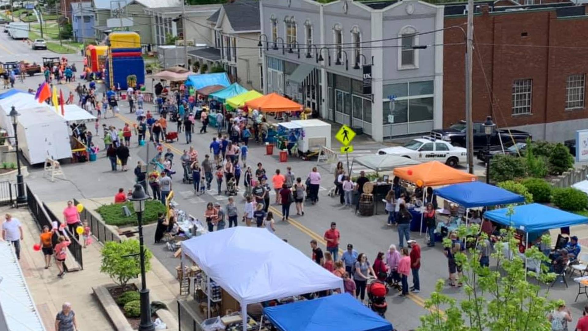 Celebrate the Jacksonian Festival in downtown Scottsville this Saturday