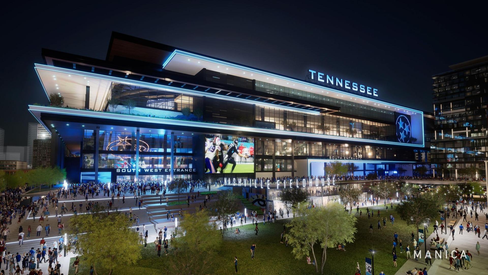 City of Nashville and the Tennesse Titans Agree on New $2.2 Billion Stadium;  Positioning for Hosting of Super Bowl, College Football Playoff Games,  Winter Concerts - OnFocus