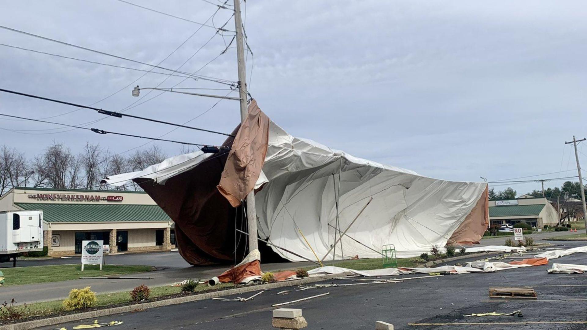 Halloween tent causes partial power outage WNKY News 40 Television