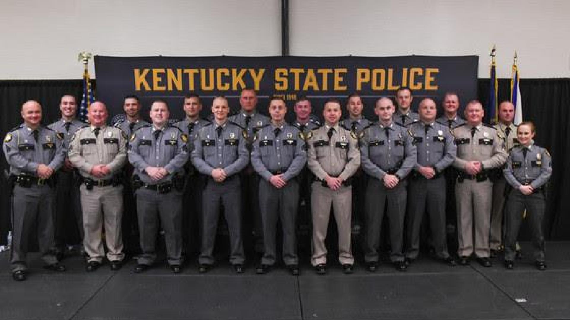 Beshear, KSP recognize 31 troopers and officers for promotions WNKY