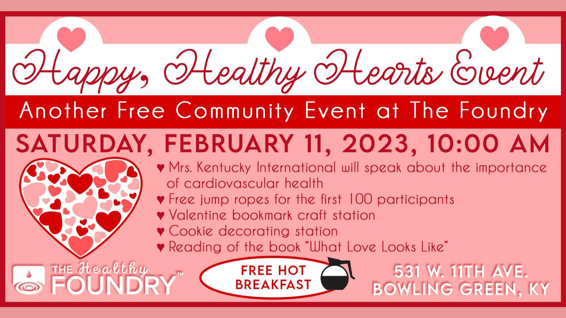 The Foundry hosts Happy, Healthy Hearts Event supporting cardiovascular