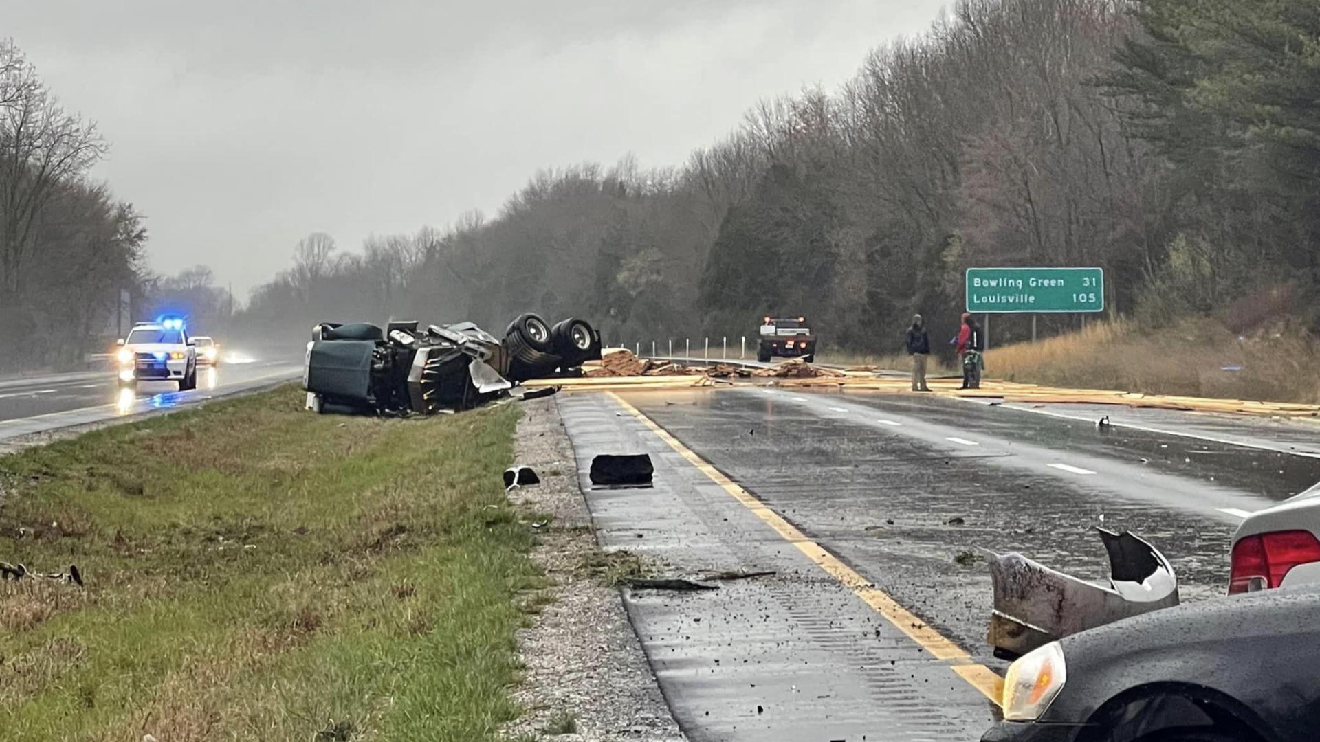 Lane reopened following crash on Cumberland Parkway WNKY News 40