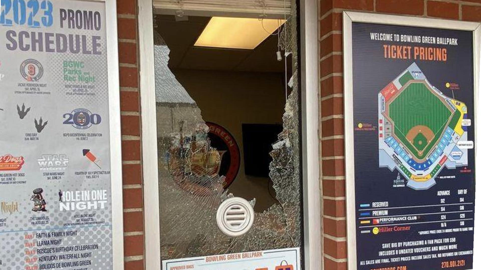 Police working to identify person in Bowling Green Ballpark incident