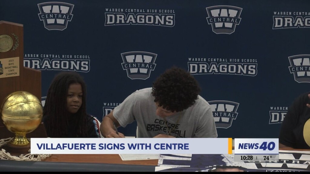 Dragons' Villafuerte Signs With Centre College