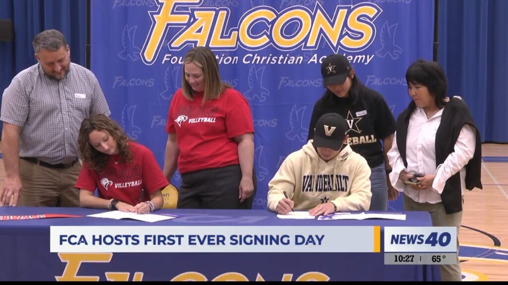 Fca Hosts First Ever Signing Day