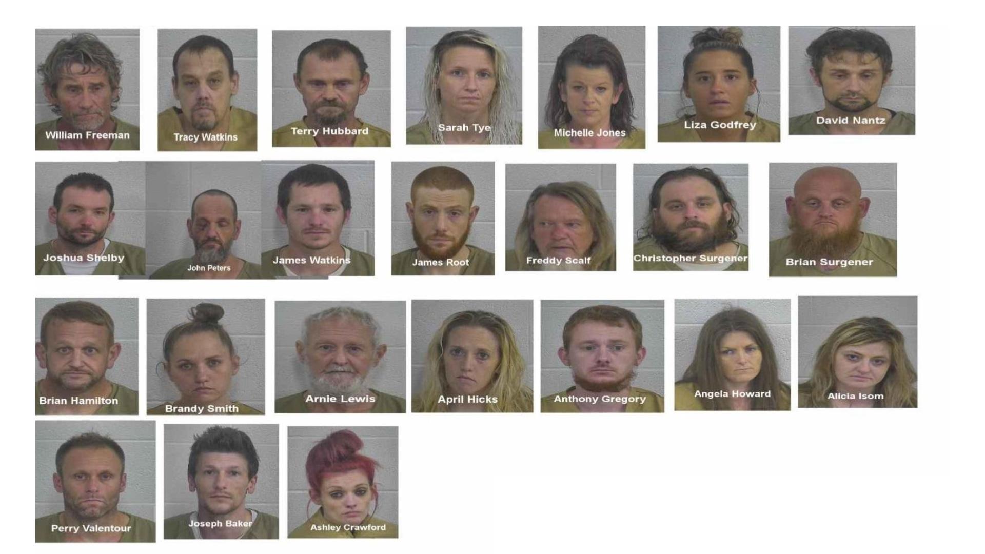 24 arrested in 'drug roundup' in Laurel County WNKY News 40 Television
