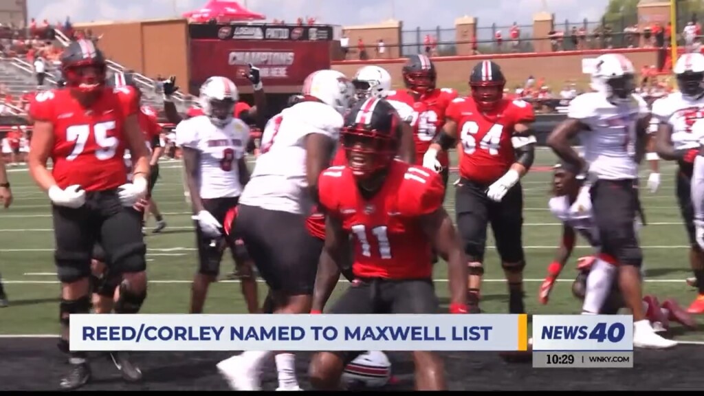 Reed And Corley Named To Maxwell Award Watch List