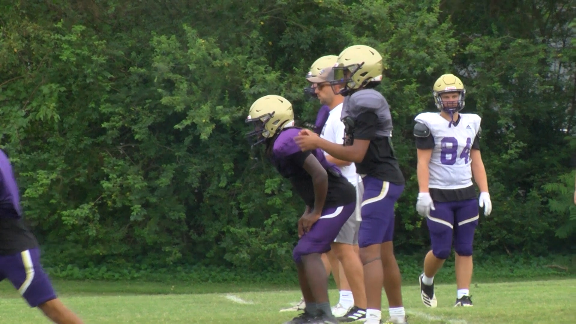 Football Frenzy WarmUp Bowling Green Purples WNKY News 40 Television