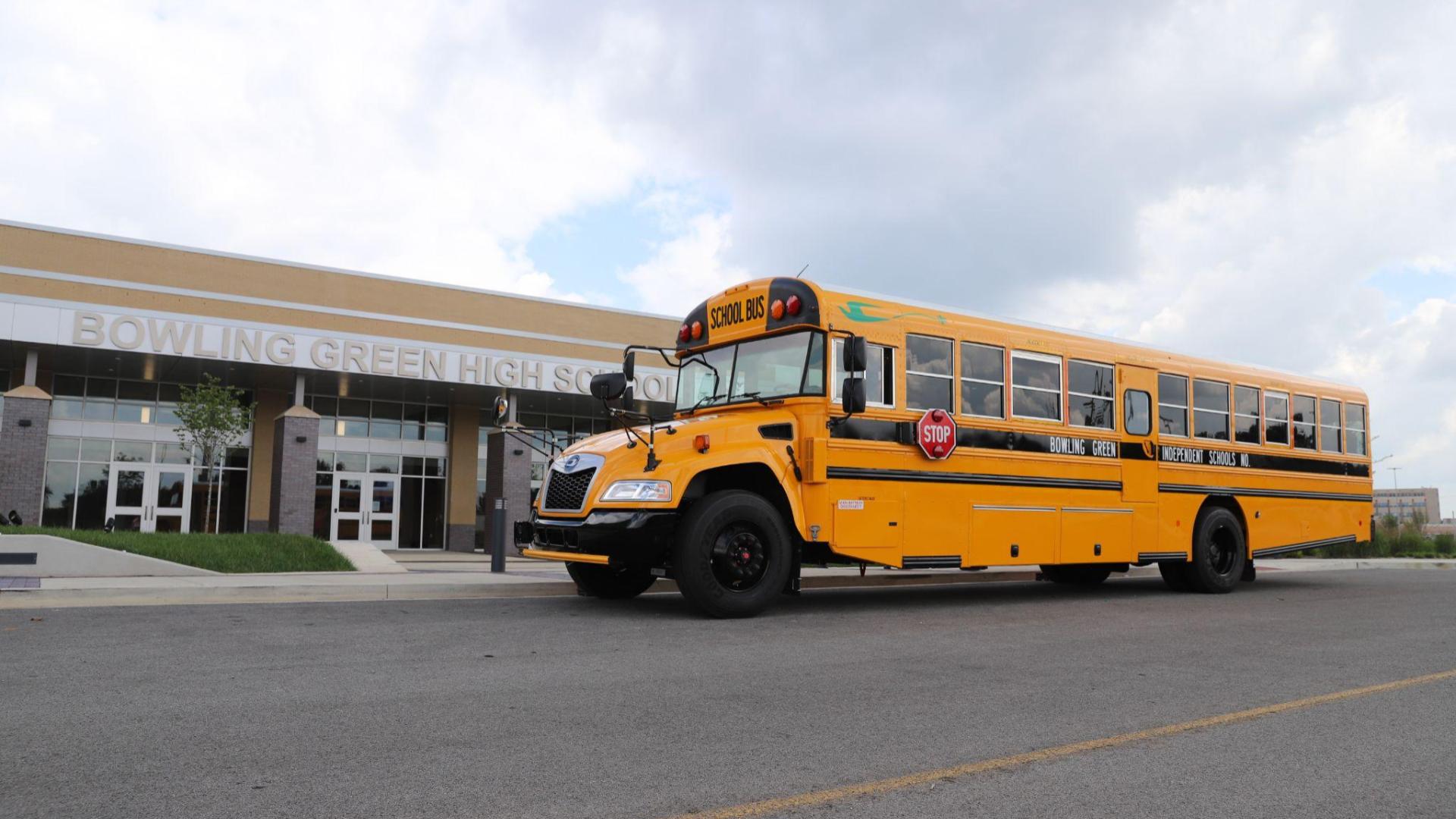 Bowling Green Independent School District introduces new electric buses