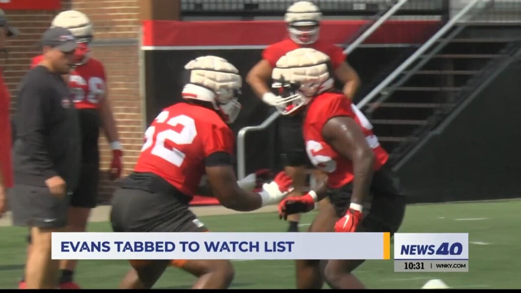 Evans Listed On Bednarik Award Watch List