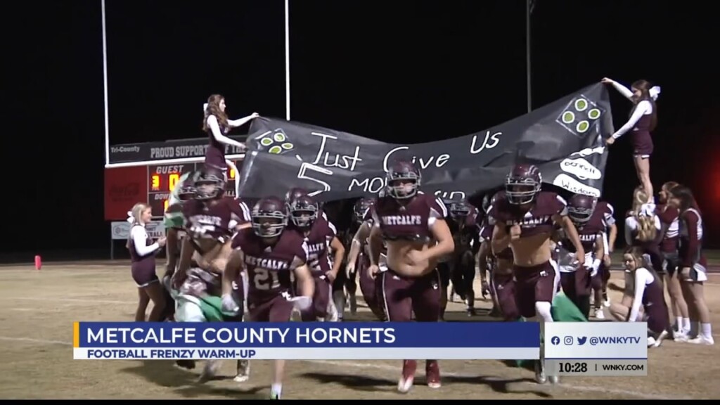 Football Frenzy Warm Up: Metcalfe County Hornets