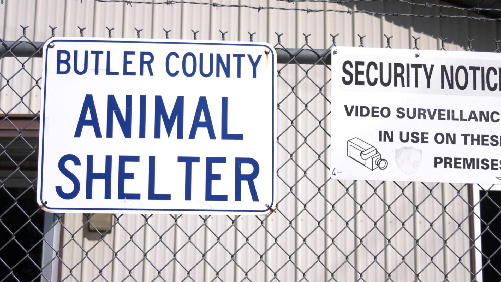 Butler county animal sales shelter