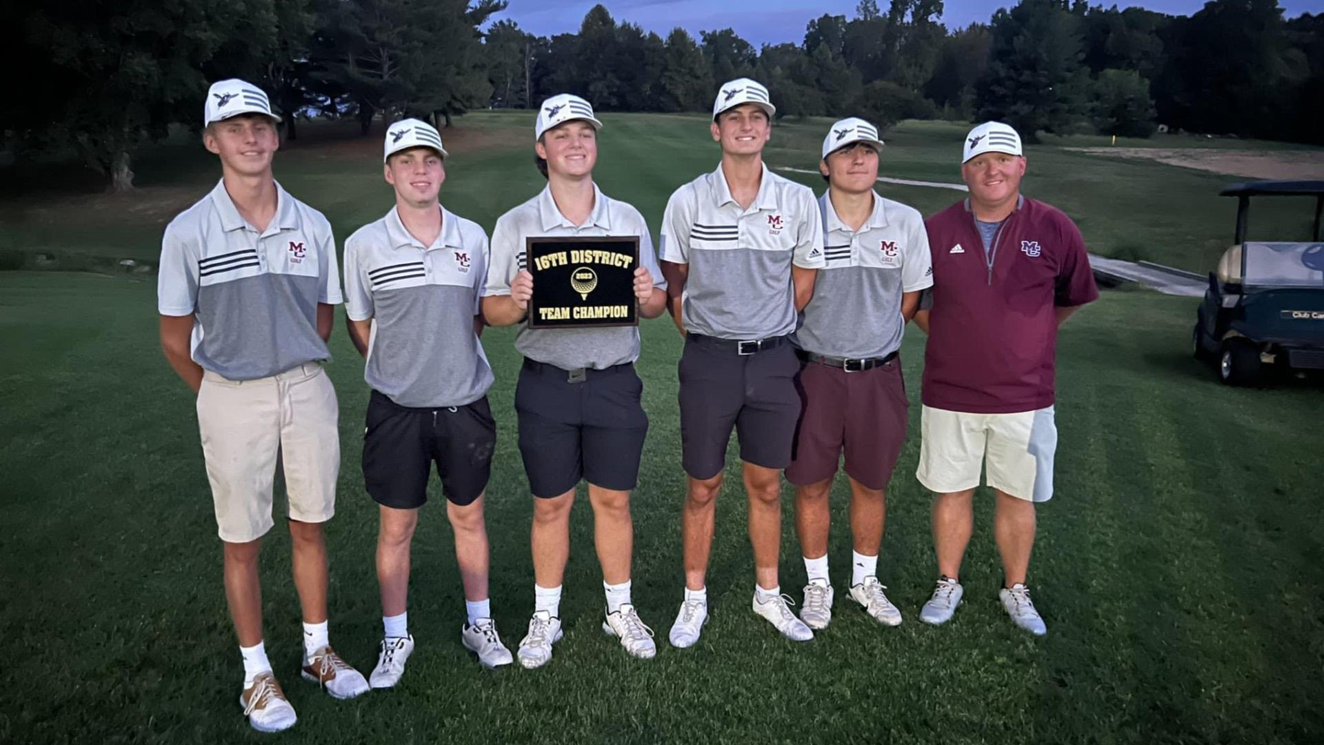 Metcalfe Co High School Golf Team Wins 16th District Tournament Wnky News 40 Television 3081