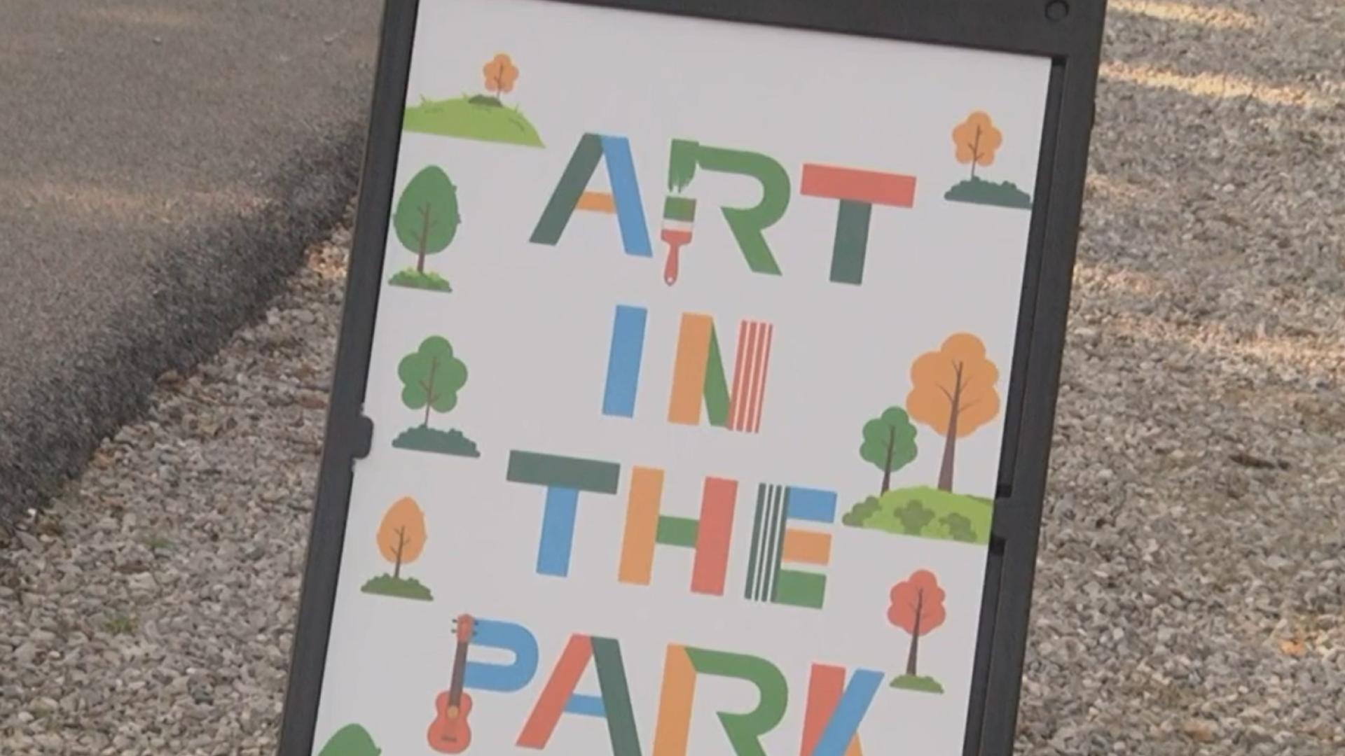 Art in the Park at Basil Griffin Park WNKY News 40 Television