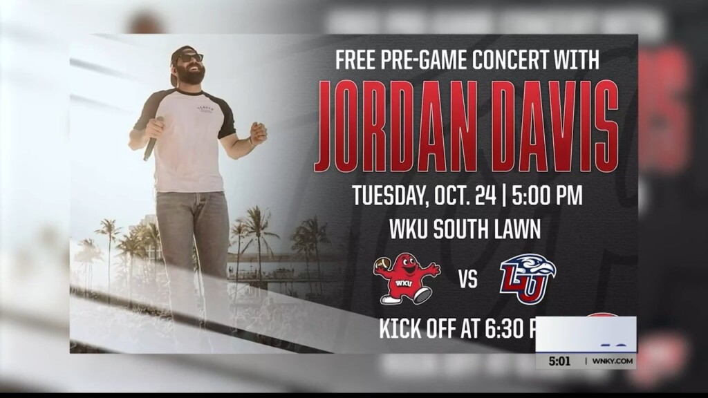Jordan Davis Pregame Concert At Wku