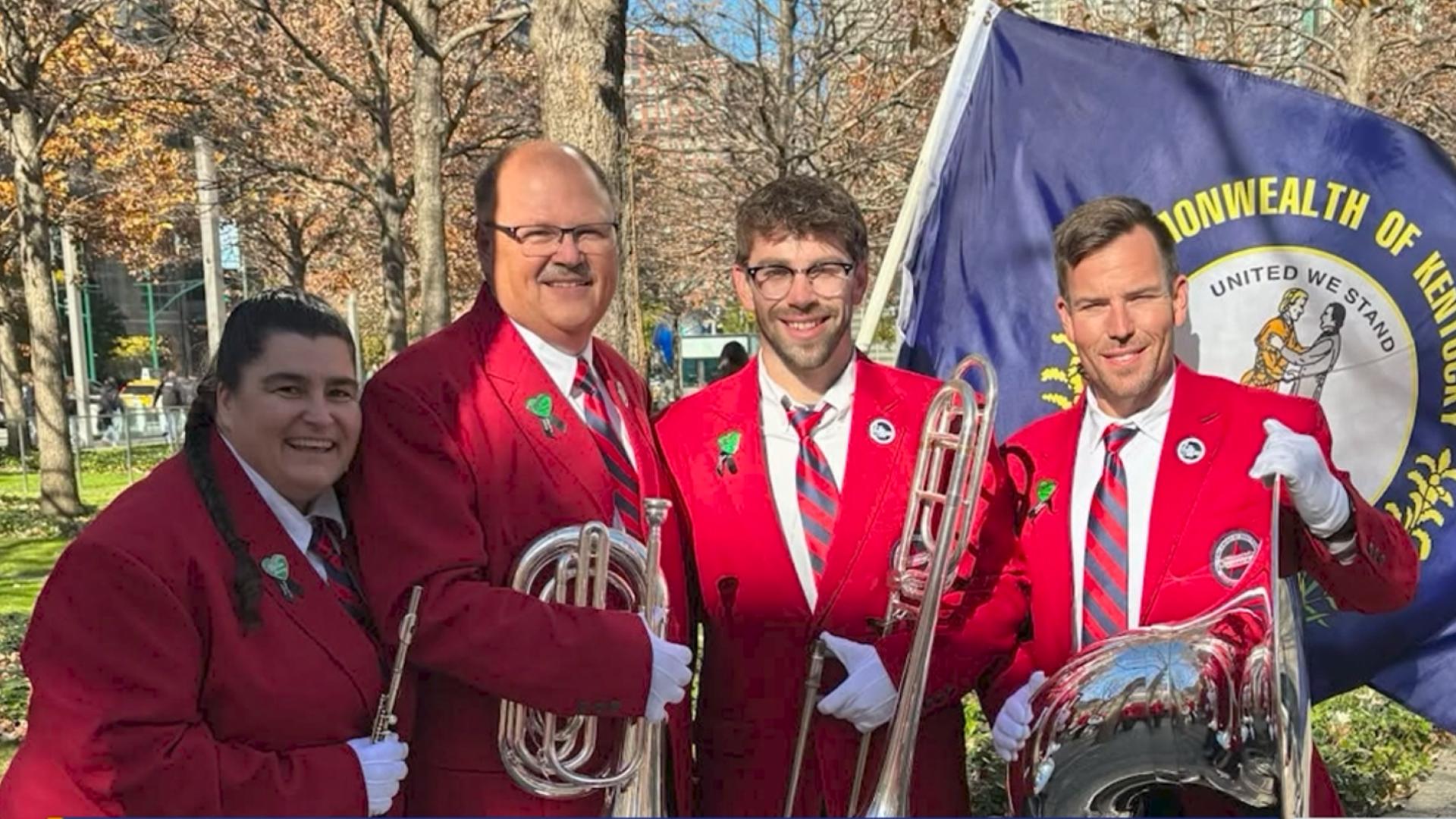 Former Hart County High School band director marches in Macy's